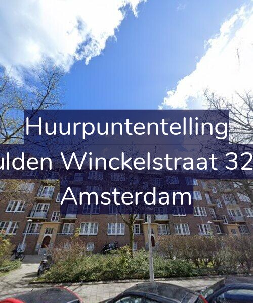 Foto gevel Huurpuntentelling voor Gulden Winckelstraat 32-1, Amsterdam