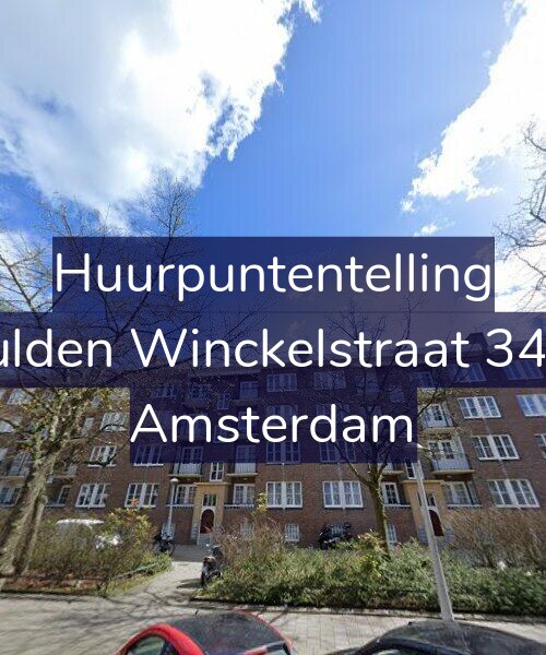 Foto gevel Huurpuntentelling voor Gulden Winckelstraat 34-1, Amsterdam