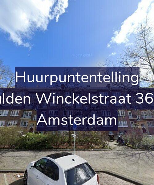 Foto gevel Huurpuntentelling voor Gulden Winckelstraat 36-H, Amsterdam