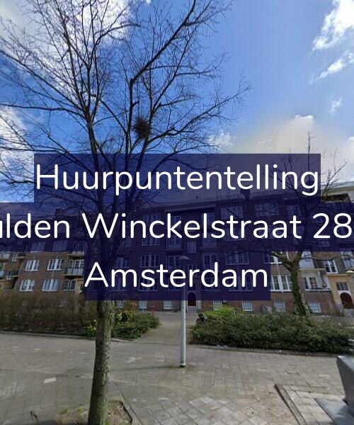 Foto gevel Huurpuntentelling voor Gulden Winckelstraat 28-H, Amsterdam