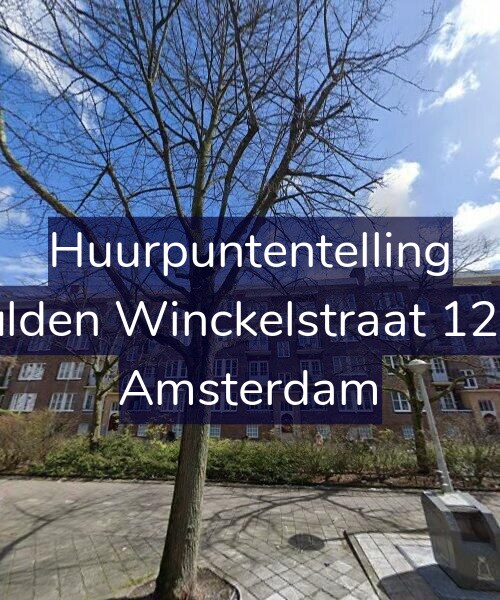 Foto gevel Huurpuntentelling voor Gulden Winckelstraat 12-H, Amsterdam