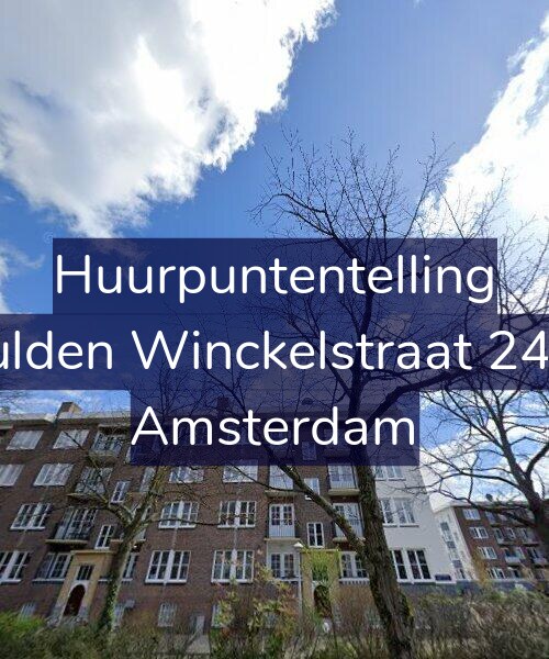 Foto gevel Huurpuntentelling voor Gulden Winckelstraat 24-2, Amsterdam