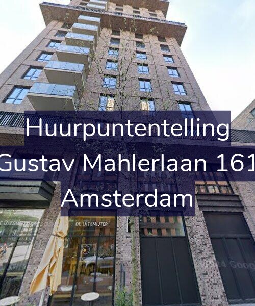 Foto gevel Huurpuntentelling voor Gustav Mahlerlaan 161, Amsterdam
