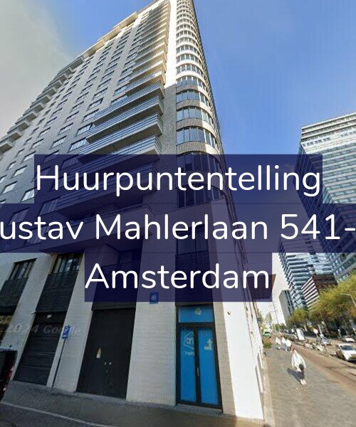 Foto gevel Huurpuntentelling voor Gustav Mahlerlaan 541-D, Amsterdam