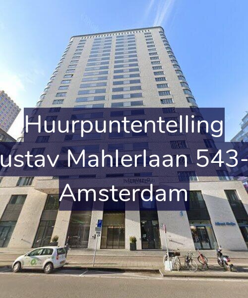 Foto gevel Huurpuntentelling voor Gustav Mahlerlaan 543-C, Amsterdam