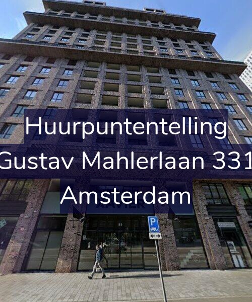 Foto gevel Huurpuntentelling voor Gustav Mahlerlaan 331, Amsterdam