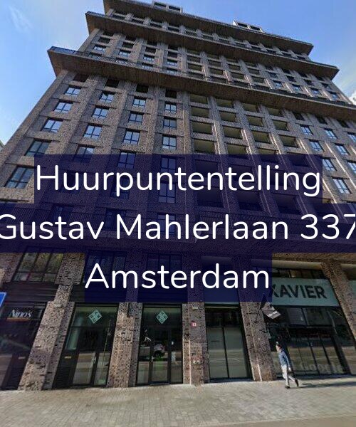 Foto gevel Huurpuntentelling voor Gustav Mahlerlaan 337, Amsterdam
