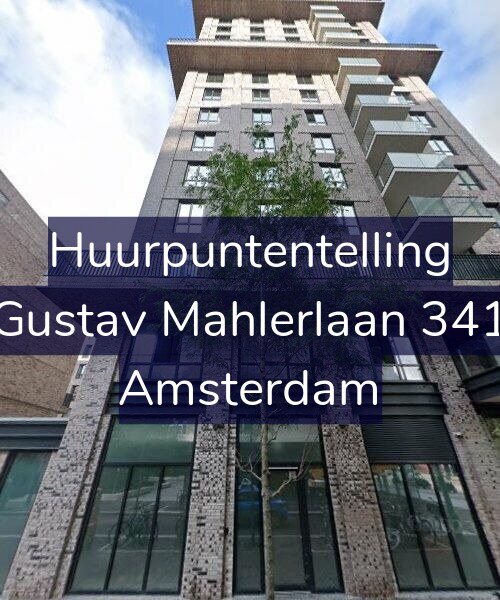Foto gevel Huurpuntentelling voor Gustav Mahlerlaan 341, Amsterdam