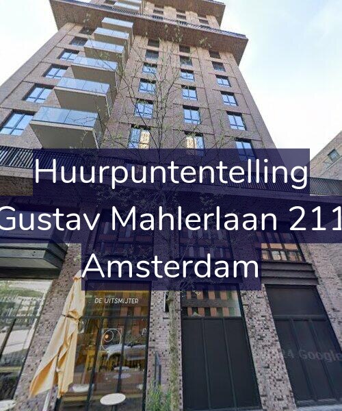 Foto gevel Huurpuntentelling voor Gustav Mahlerlaan 211, Amsterdam