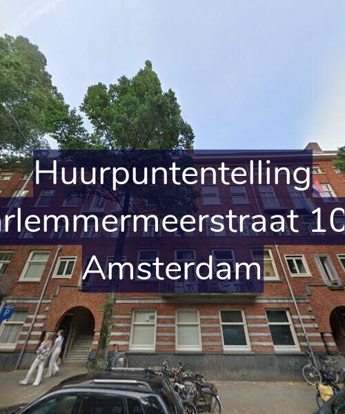 Foto gevel Huurpuntentelling voor Haarlemmermeerstraat 103-1, Amsterdam