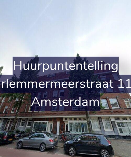 Foto gevel Huurpuntentelling voor Haarlemmermeerstraat 118-2, Amsterdam