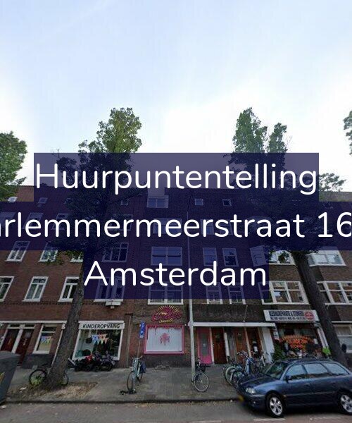 Foto gevel Huurpuntentelling voor Haarlemmermeerstraat 164-3, Amsterdam