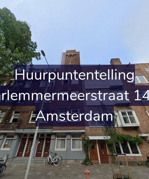 Foto gevel Huurpuntentelling voor Haarlemmermeerstraat 147-3, Amsterdam