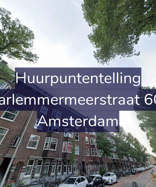 Foto gevel Huurpuntentelling voor Haarlemmermeerstraat 60-2, Amsterdam