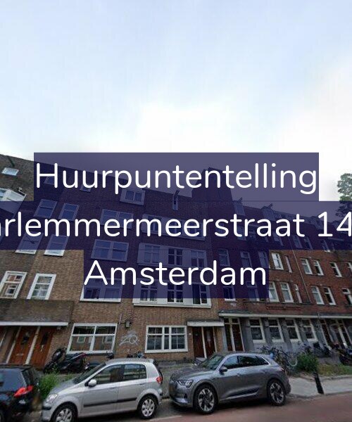 Foto gevel Huurpuntentelling voor Haarlemmermeerstraat 148-2, Amsterdam