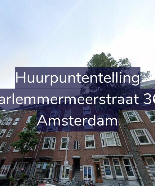 Foto gevel Huurpuntentelling voor Haarlemmermeerstraat 36-3, Amsterdam