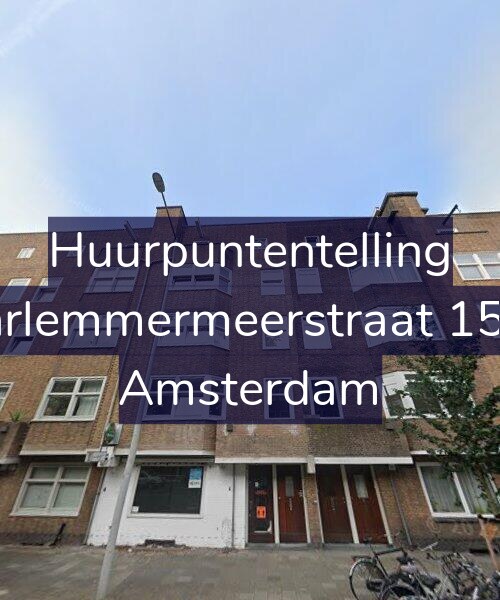 Foto gevel Huurpuntentelling voor Haarlemmermeerstraat 159-2, Amsterdam