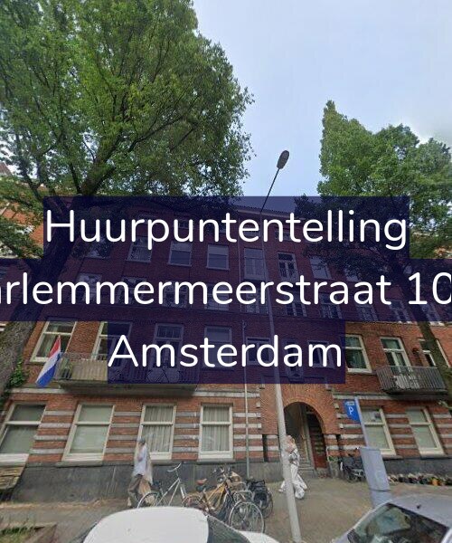 Foto gevel Huurpuntentelling voor Haarlemmermeerstraat 101-1, Amsterdam