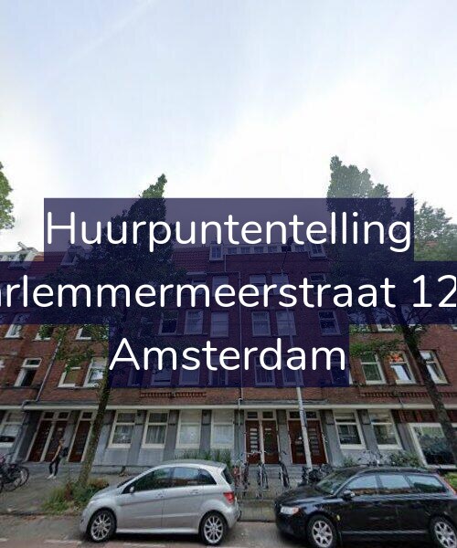 Foto gevel Huurpuntentelling voor Haarlemmermeerstraat 124-1, Amsterdam