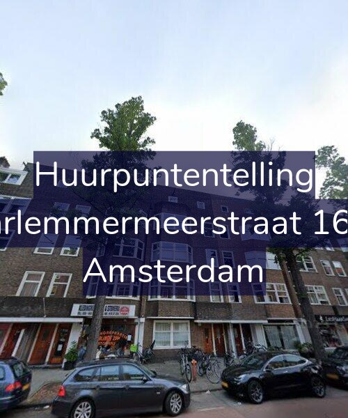 Foto gevel Huurpuntentelling voor Haarlemmermeerstraat 160-1, Amsterdam