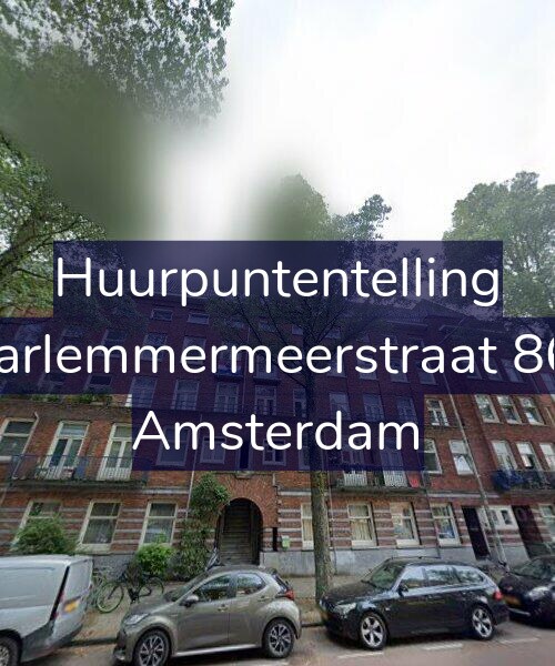 Foto gevel Huurpuntentelling voor Haarlemmermeerstraat 86-1, Amsterdam