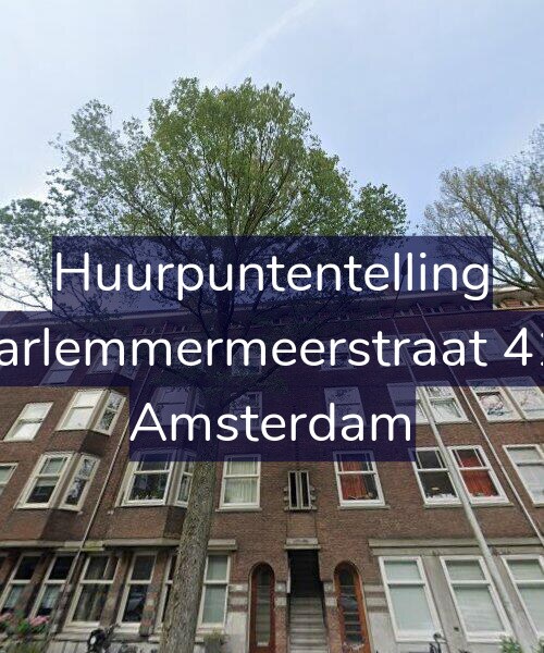 Foto gevel Huurpuntentelling voor Haarlemmermeerstraat 41-3, Amsterdam