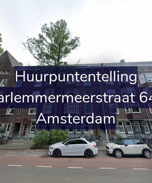 Foto gevel Huurpuntentelling voor Haarlemmermeerstraat 64-H, Amsterdam