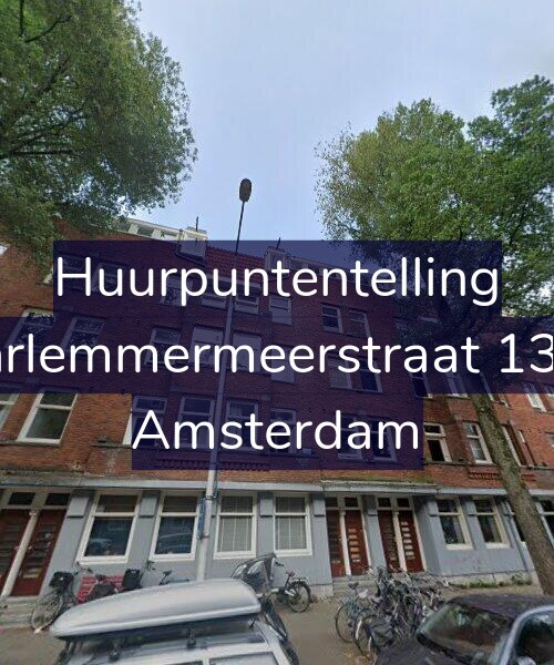 Foto gevel Huurpuntentelling voor Haarlemmermeerstraat 133-2, Amsterdam