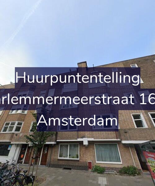 Foto gevel Huurpuntentelling voor Haarlemmermeerstraat 161-3, Amsterdam