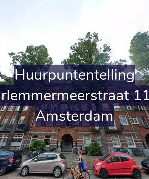 Foto gevel Huurpuntentelling voor Haarlemmermeerstraat 110-3, Amsterdam