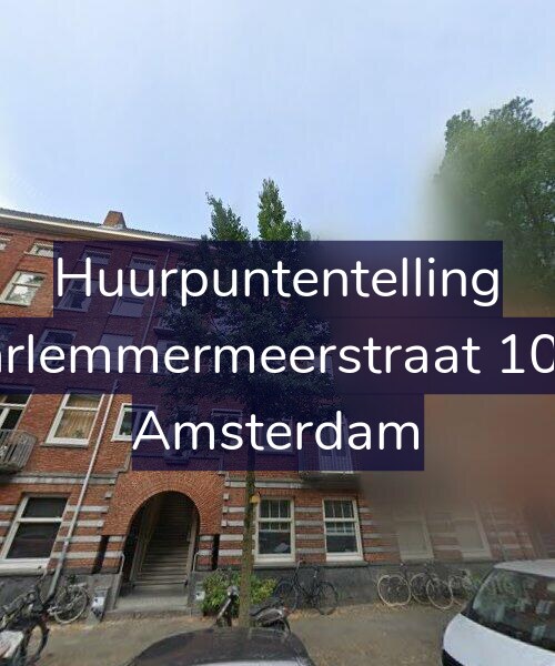 Foto gevel Huurpuntentelling voor Haarlemmermeerstraat 107-1, Amsterdam