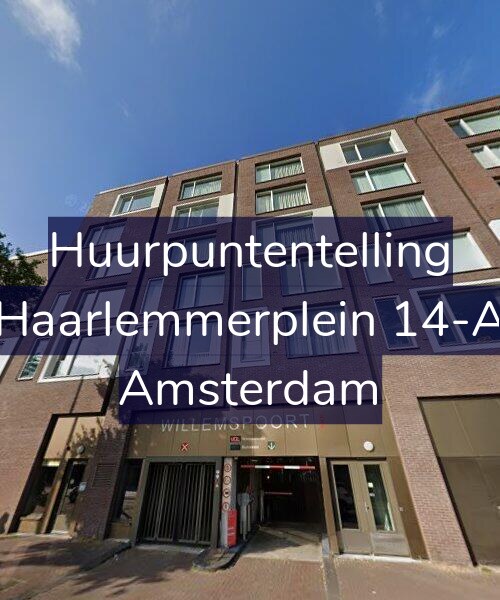 Foto gevel Huurpuntentelling voor Haarlemmerplein 14-A, Amsterdam