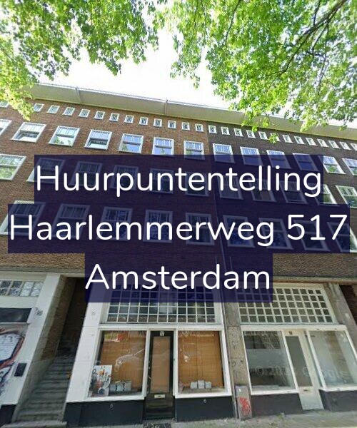 Foto gevel Huurpuntentelling voor Haarlemmerweg 517, Amsterdam
