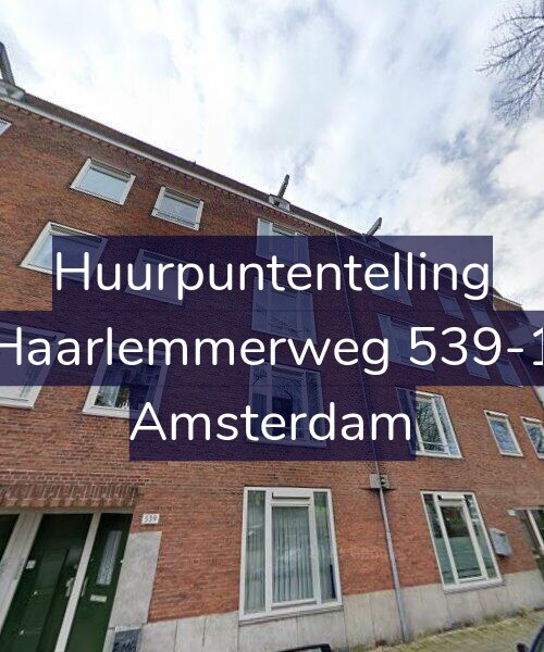 Foto gevel Huurpuntentelling voor Haarlemmerweg 539-1, Amsterdam