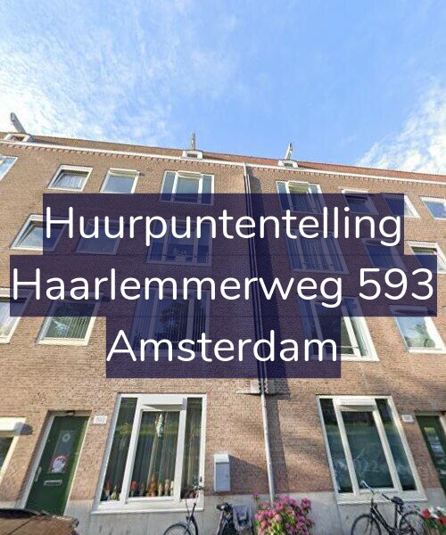 Foto gevel Huurpuntentelling voor Haarlemmerweg 593, Amsterdam