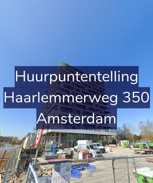 Foto gevel Huurpuntentelling voor Haarlemmerweg 350, Amsterdam