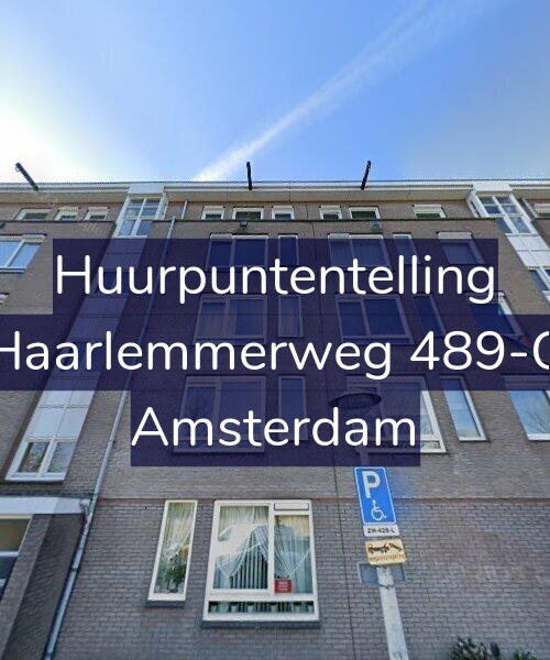 Foto gevel Huurpuntentelling voor Haarlemmerweg 489-C, Amsterdam