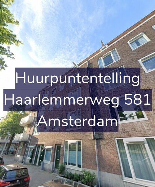 Foto gevel Huurpuntentelling voor Haarlemmerweg 581, Amsterdam