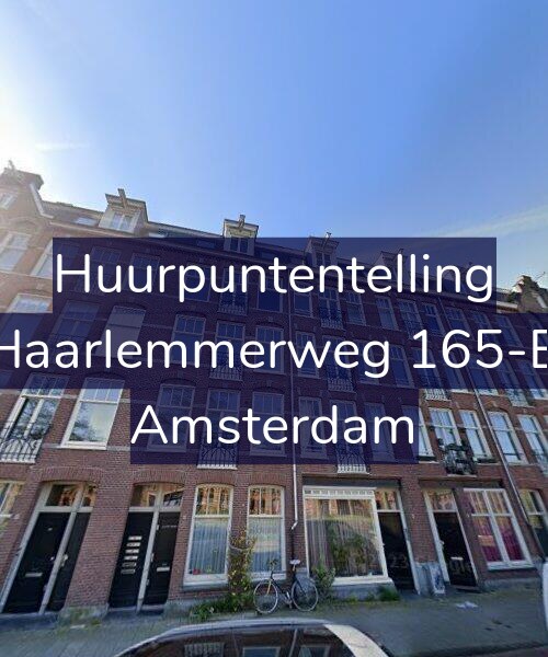 Foto gevel Huurpuntentelling voor Haarlemmerweg 165-B, Amsterdam