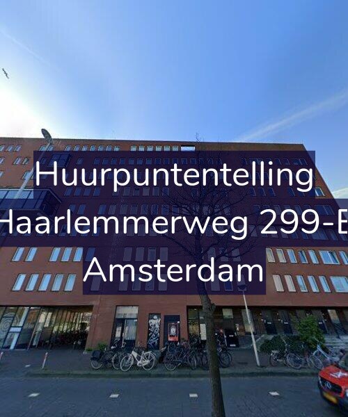 Foto gevel Huurpuntentelling voor Haarlemmerweg 299-B, Amsterdam