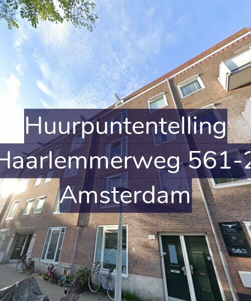 Foto gevel Huurpuntentelling voor Haarlemmerweg 561-2, Amsterdam