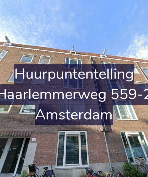 Foto gevel Huurpuntentelling voor Haarlemmerweg 559-2, Amsterdam