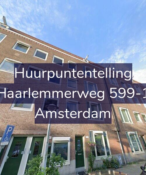 Foto gevel Huurpuntentelling voor Haarlemmerweg 599-1, Amsterdam