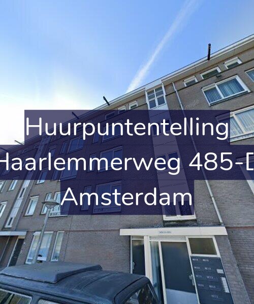 Foto gevel Huurpuntentelling voor Haarlemmerweg 485-D, Amsterdam
