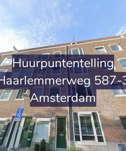 Foto gevel Huurpuntentelling voor Haarlemmerweg 587-3, Amsterdam