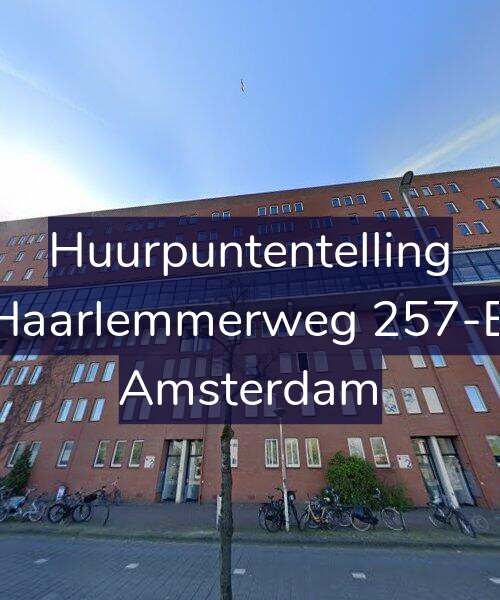 Foto gevel Huurpuntentelling voor Haarlemmerweg 257-B, Amsterdam