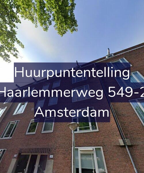Foto gevel Huurpuntentelling voor Haarlemmerweg 549-2, Amsterdam