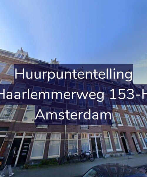 Foto gevel Huurpuntentelling voor Haarlemmerweg 153-H, Amsterdam