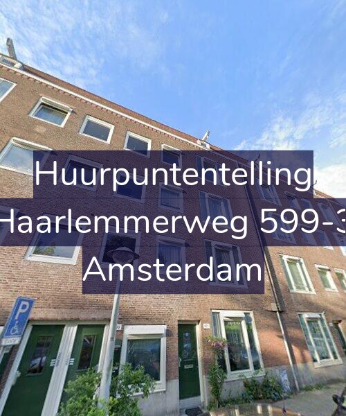Foto gevel Huurpuntentelling voor Haarlemmerweg 599-3, Amsterdam