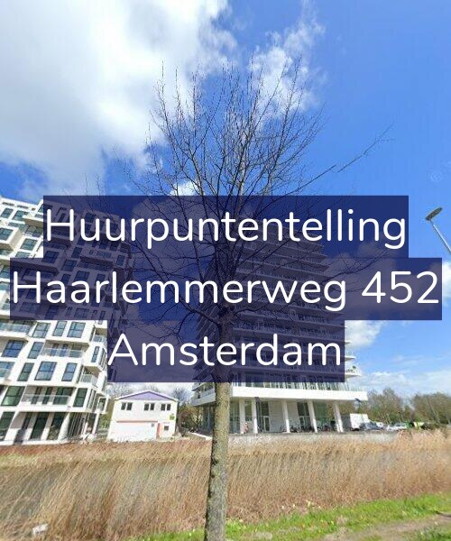 Foto gevel Huurpuntentelling voor Haarlemmerweg 452, Amsterdam